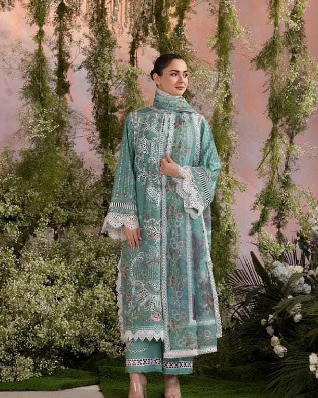 Sobia Nazir Luxury Lawn Chikan Kari Collection 3 Piece Unstitched