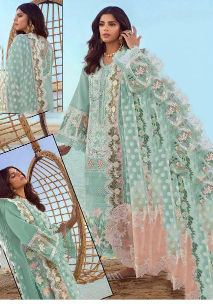 Crimson by saira shakira luxery lawn collection 3 piece Unstitched