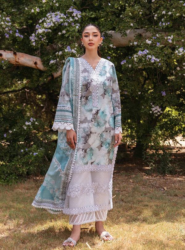 Zainab Chottani Embroiderey Lawn Collection 3 Piece Unstitched