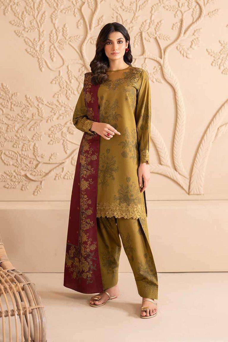 Iznk Summer Collection Lawn Embroidery 3Piece Unstitched
