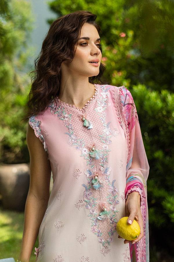 Mushq Luxury Lawn Embroidery Collection 3 Piece Unstitched