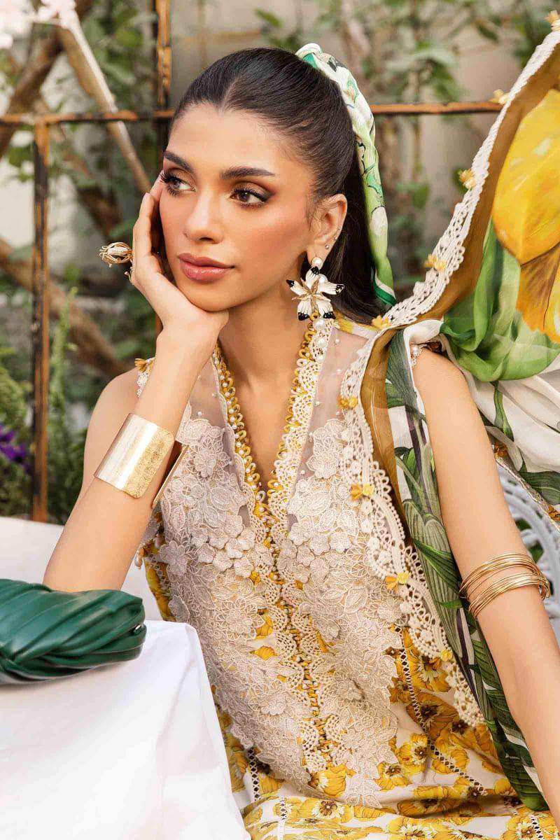 Mariaa B Summer Collection Lawn Embroidery 3Piece Unstitched