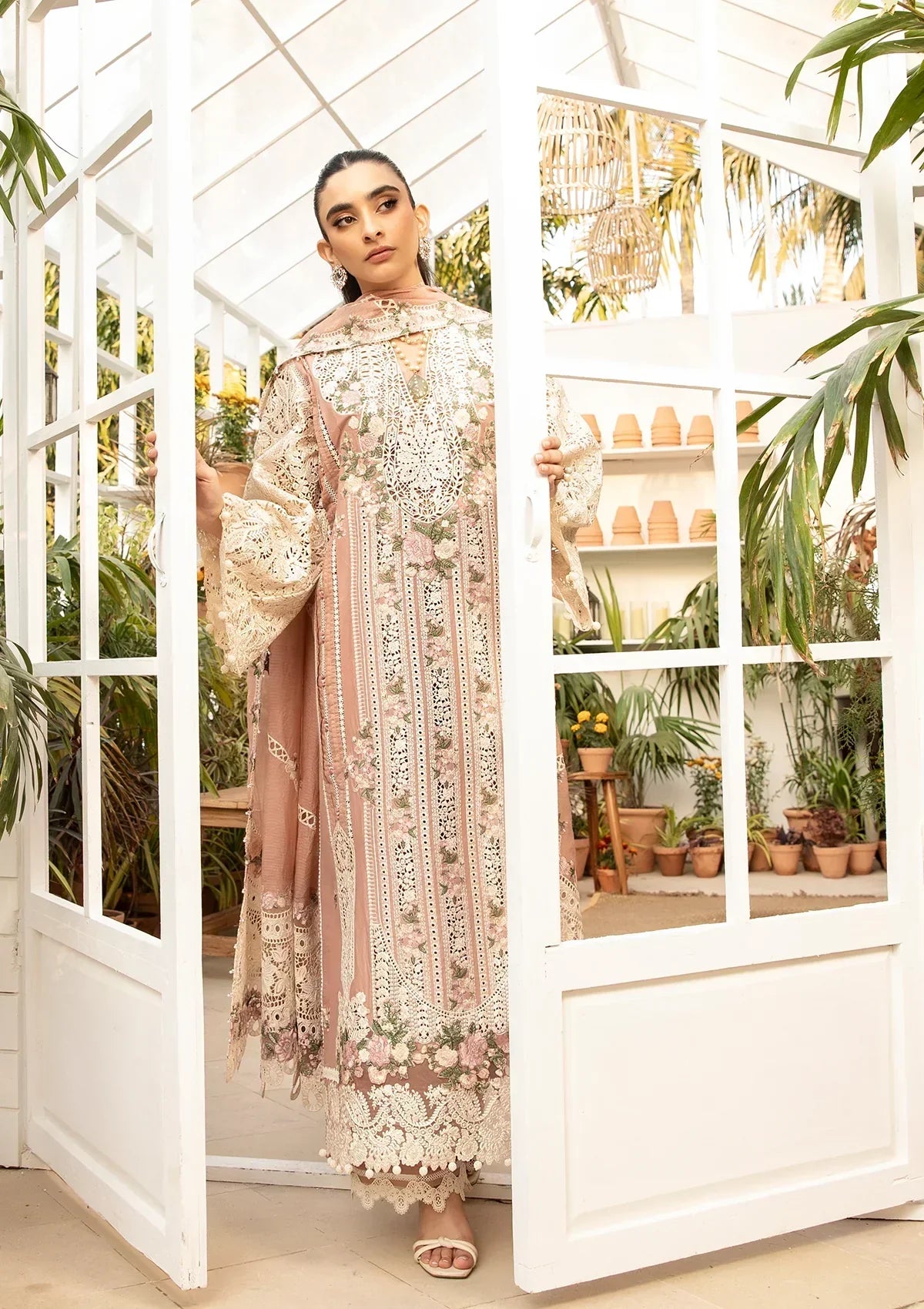 Elaf Luxury Embroidered Lawn Collection 3 Pc Unstitched ELM-12 SHAHANA