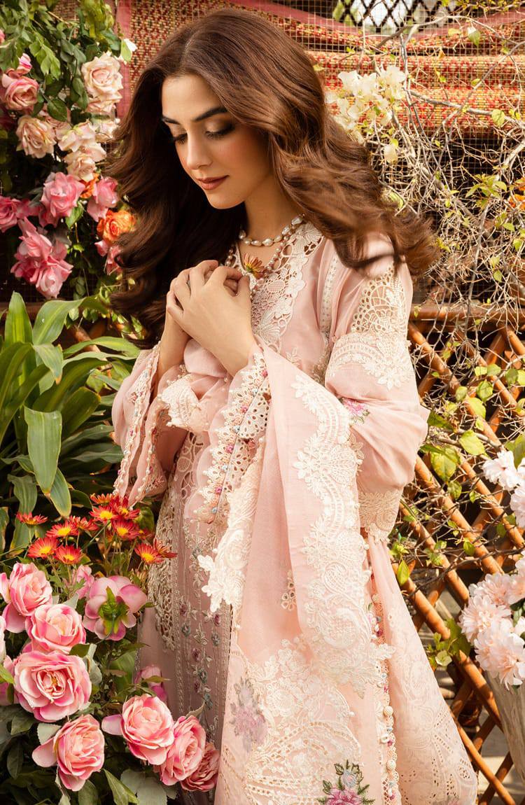 Elaf New Arrival Luxury Lawn Embroidery 3 Piece Unstitched
