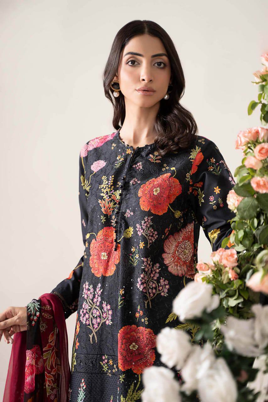 Mariaa B Summer Collection Lawn Embroidery 3Piece Unstitched