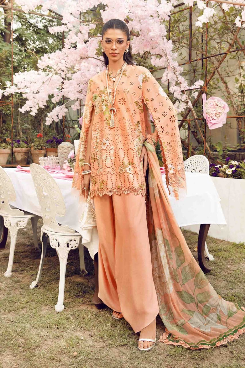 Mariaa B Summer Collection Lawn Embroidery 3Piece Unstitched