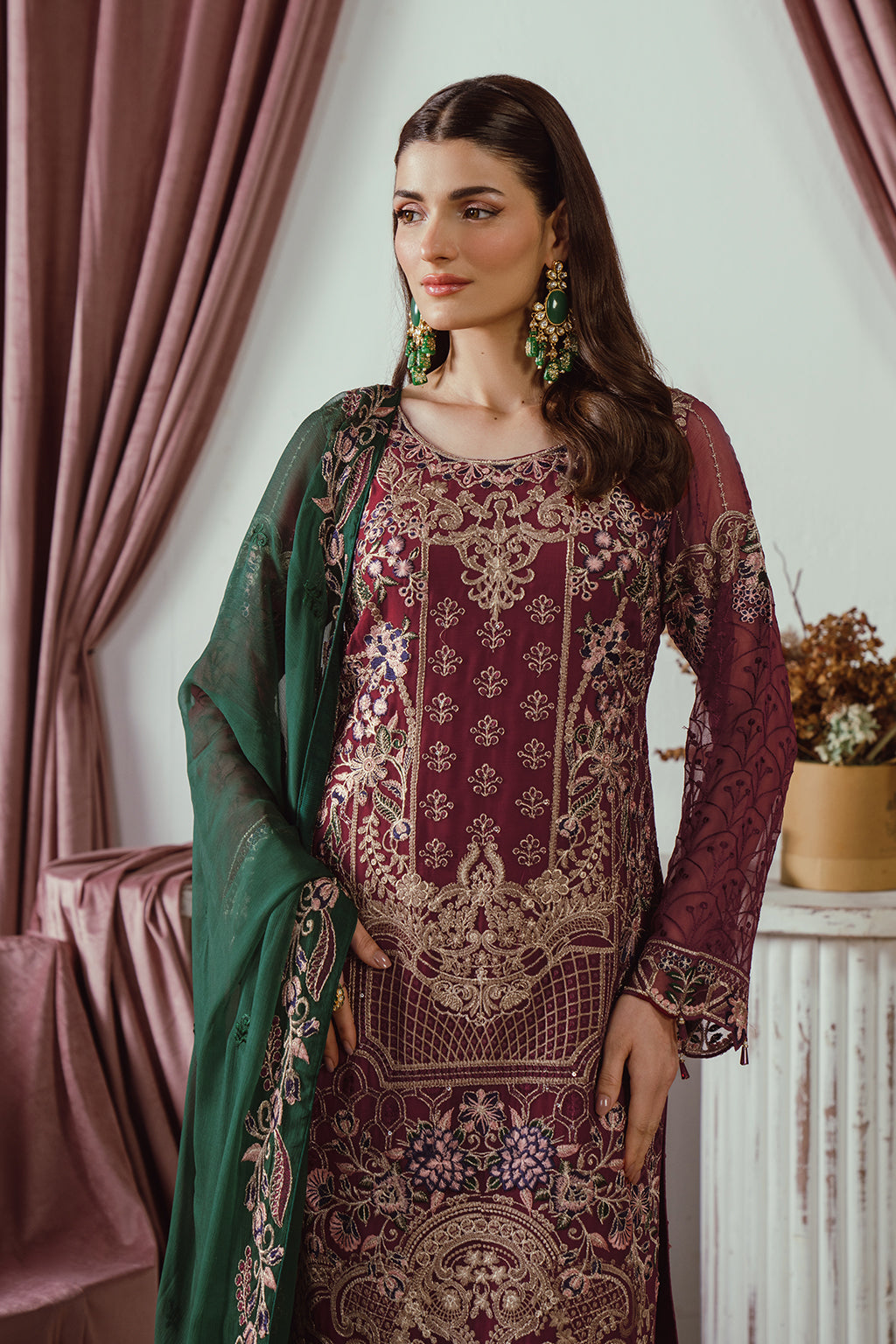 Embroidered Chiffon By Ramsha - Unstitched