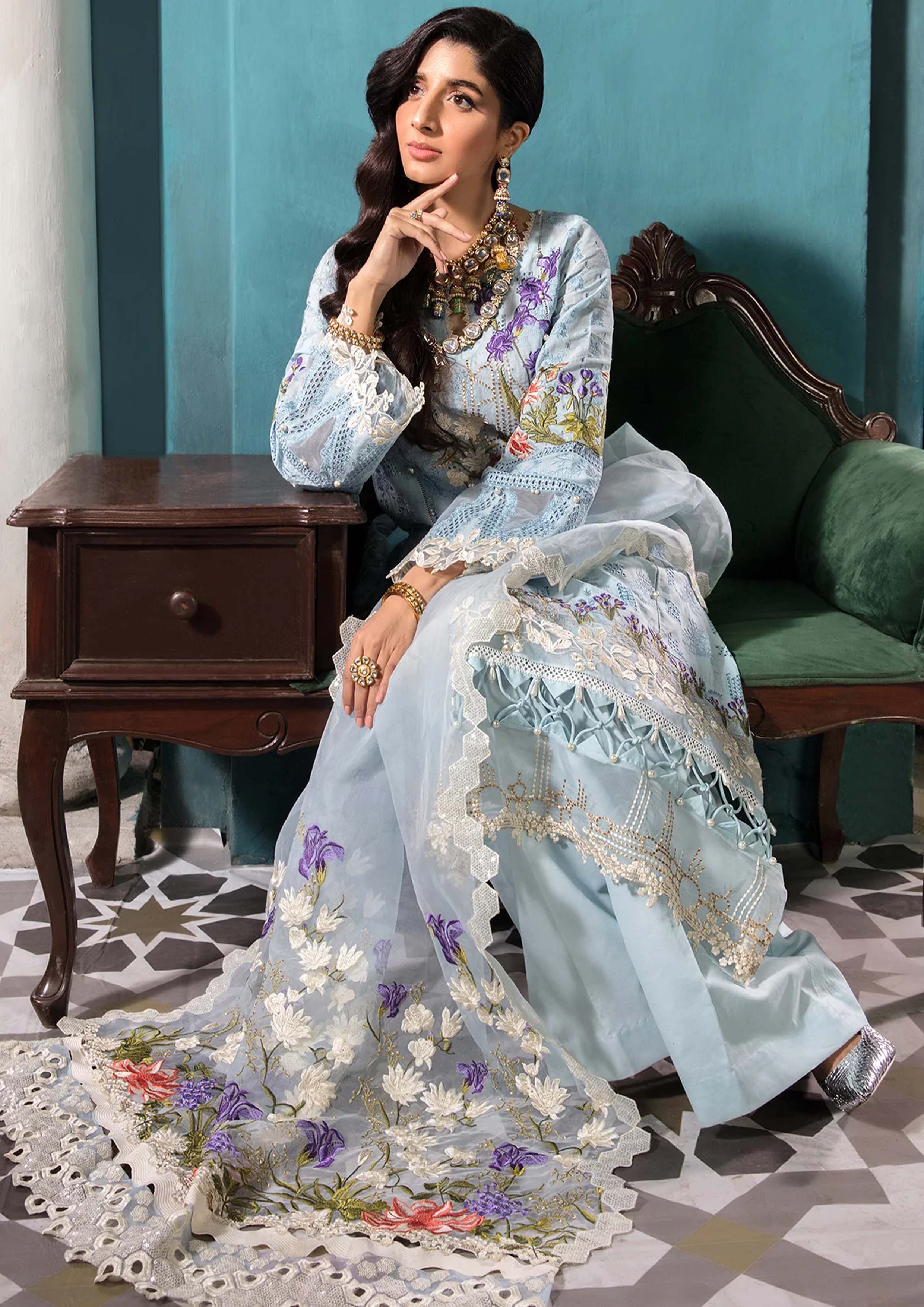 Elaf Luxery Lawn Collection 3 Piece Unstitched