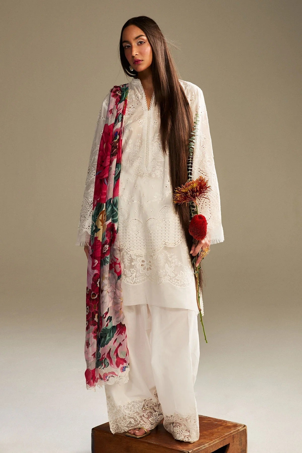 Zara Shahjahan Satori Embroidered Lawn Collection 3 Piece Unstitched Kaori-1A