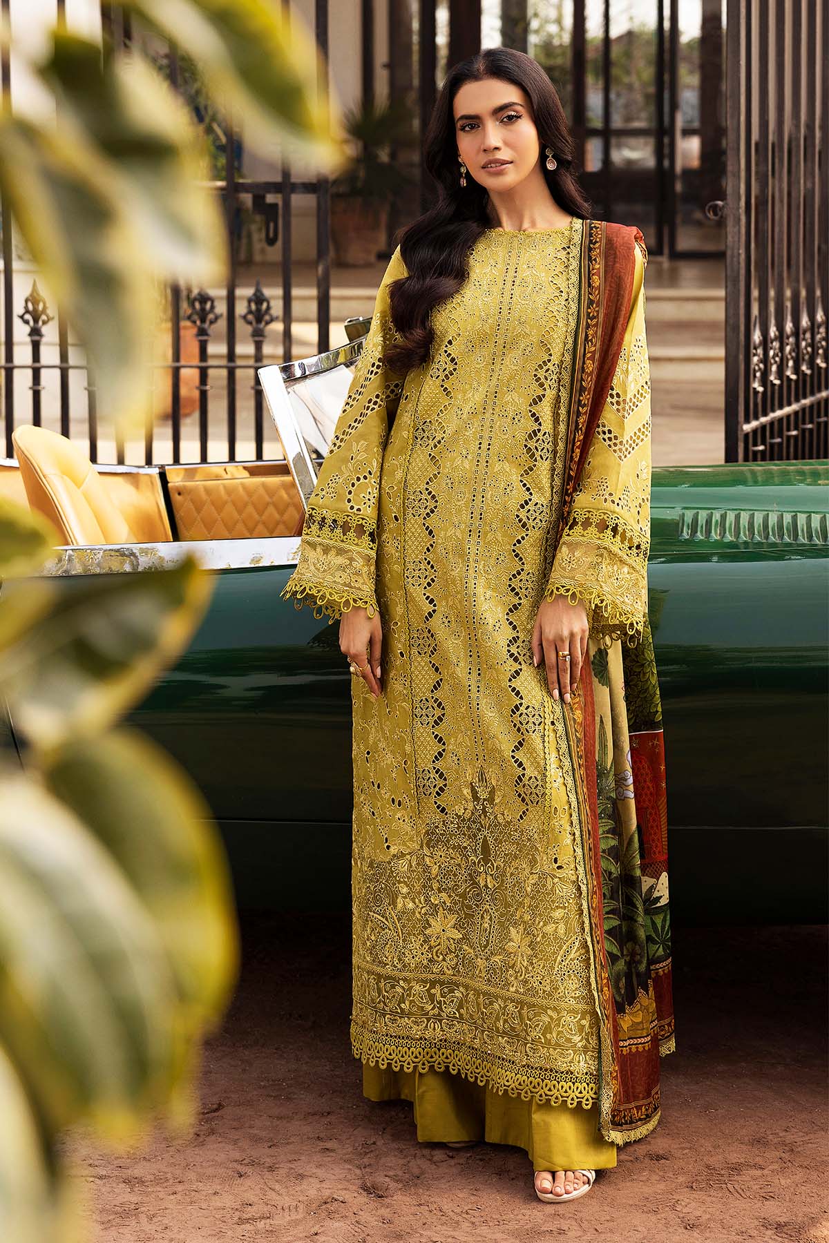 Motifz Embroidered Lawn Suit Unstitched 3 Piece 5329-LISETTE Summer Collection