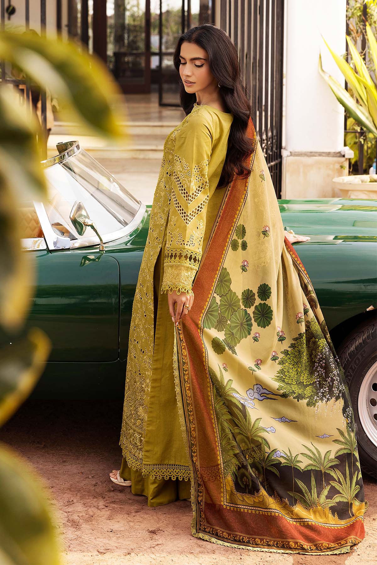 Motifz Embroidered Lawn Suit Unstitched 3 Piece 5329-LISETTE Summer Collection