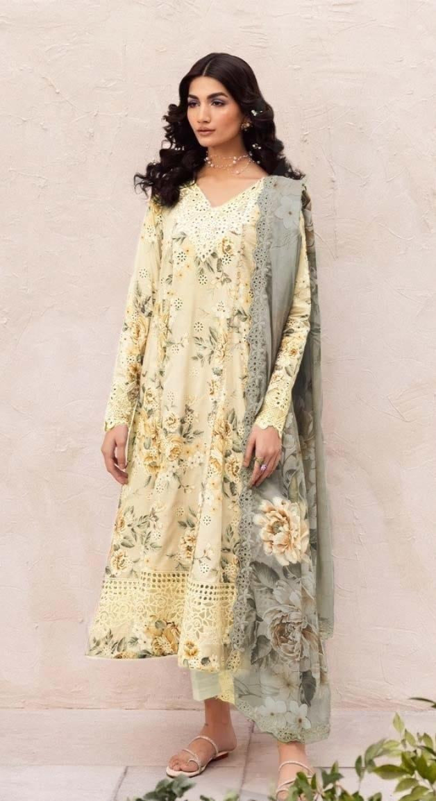 Iznik Summer Collection Printed Embroidered Lawn 3 Piece Unstitched