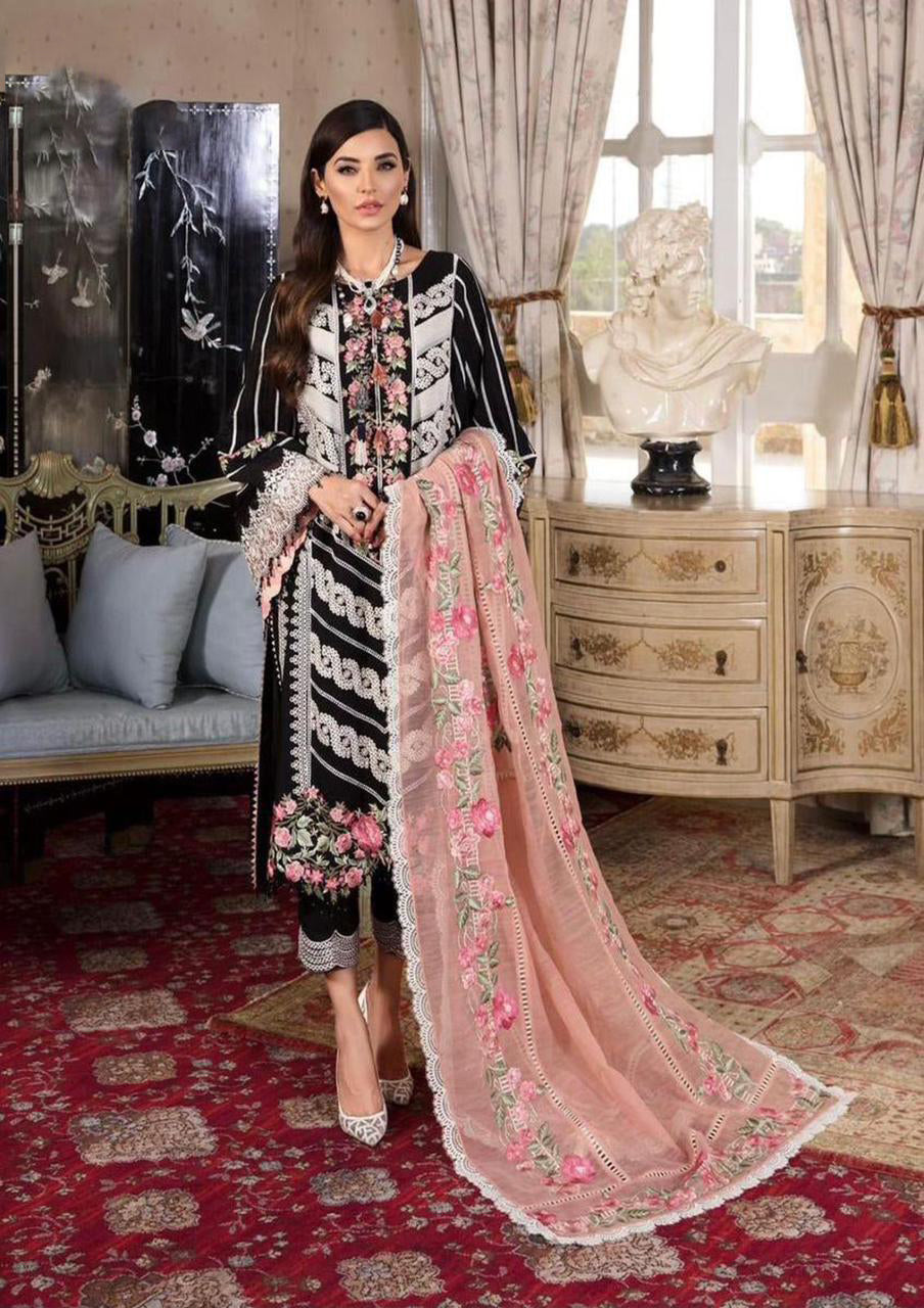 Crimson Luxury Lawn Collection 3 Pies Unstiched