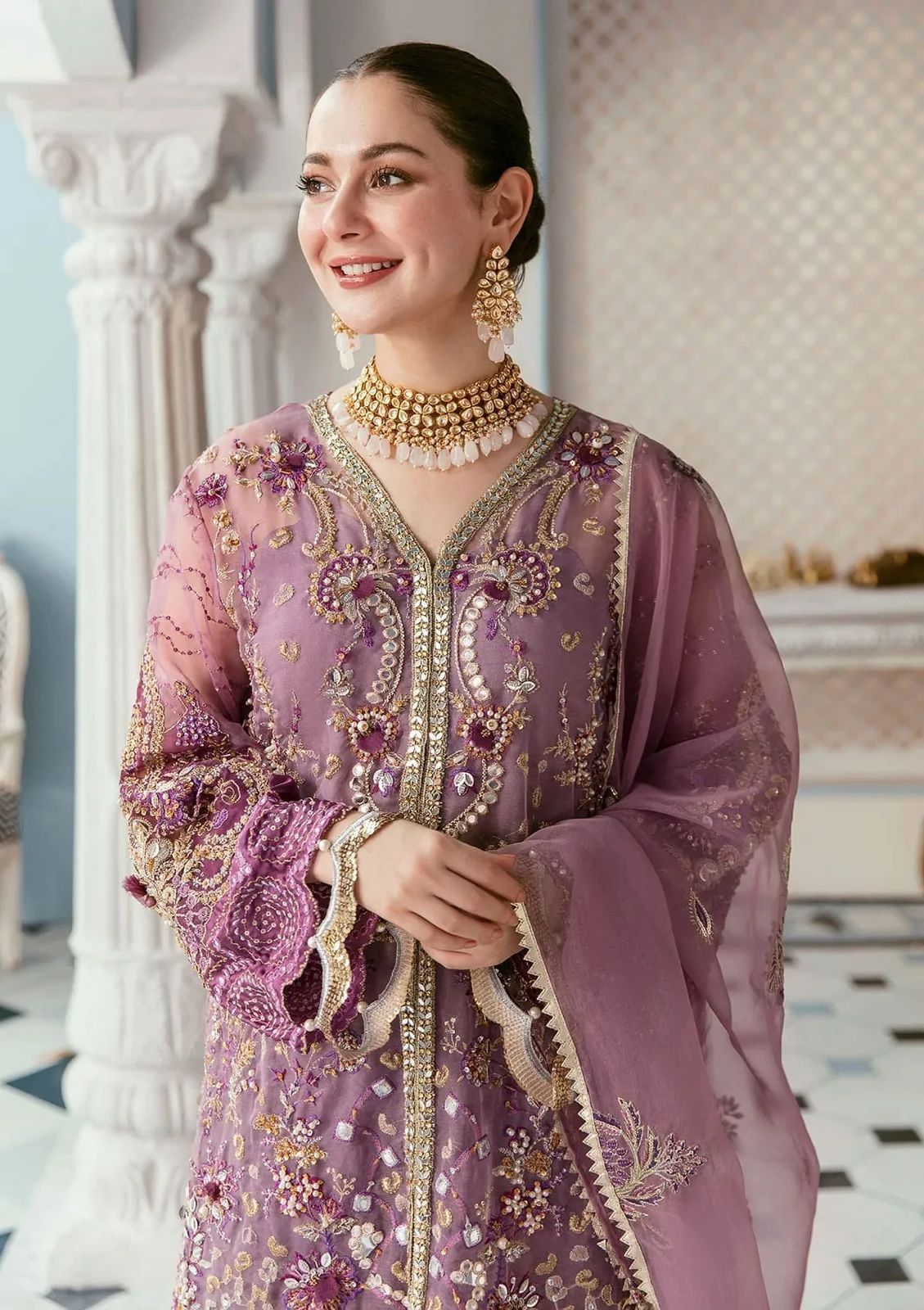 Elaf Celebrations Luxury Formal Handwork Collection 3 Piece Unstitched