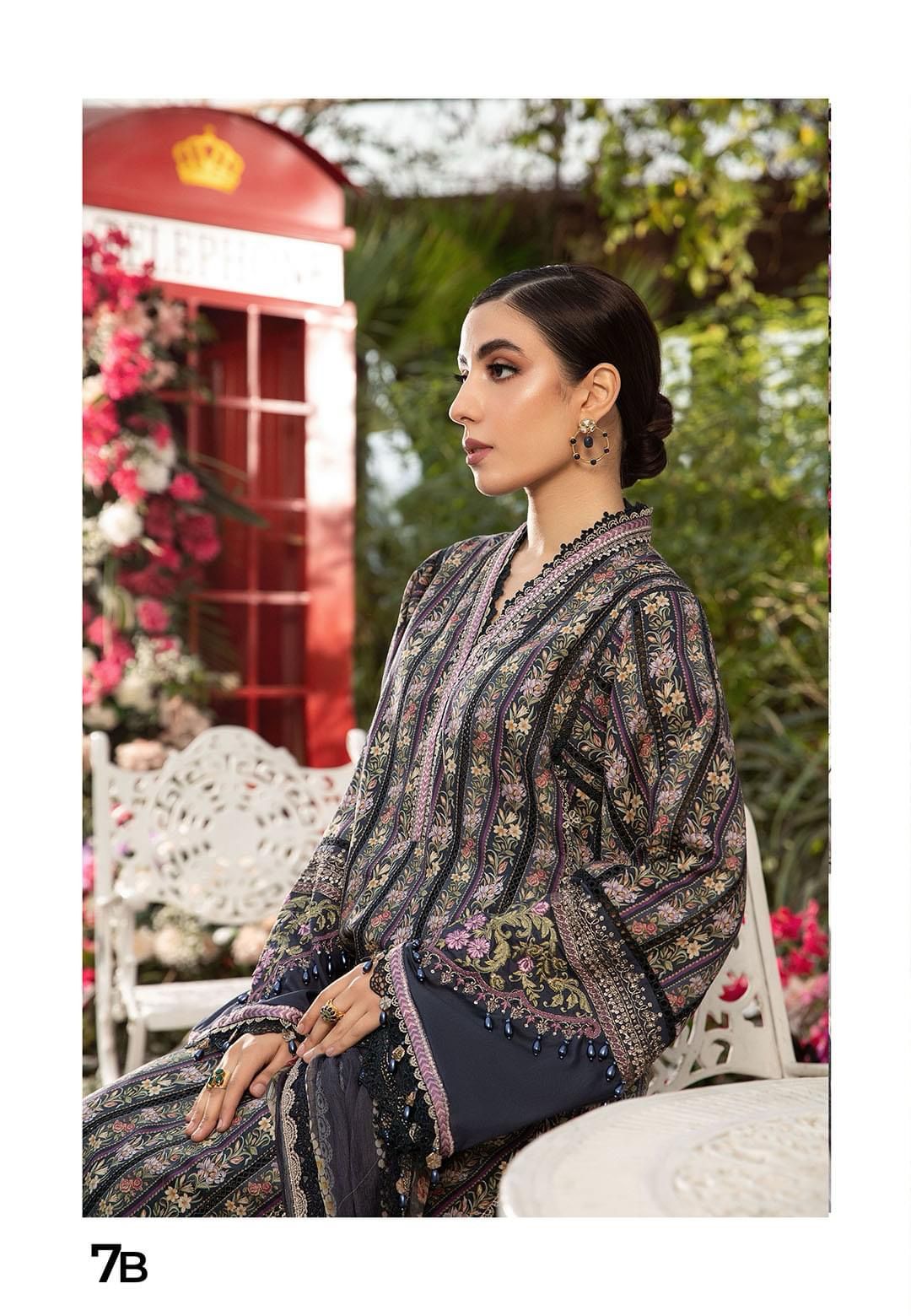 Maria b M prints lawn - 3 piece Unstitched